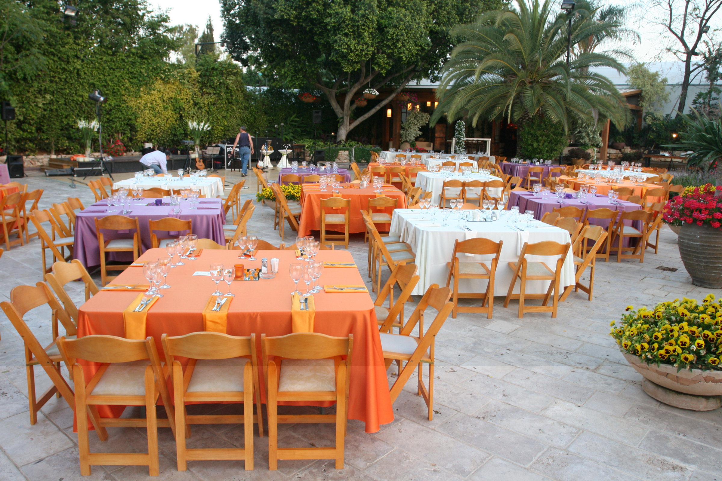 עיצוב חתונה בבית על הים