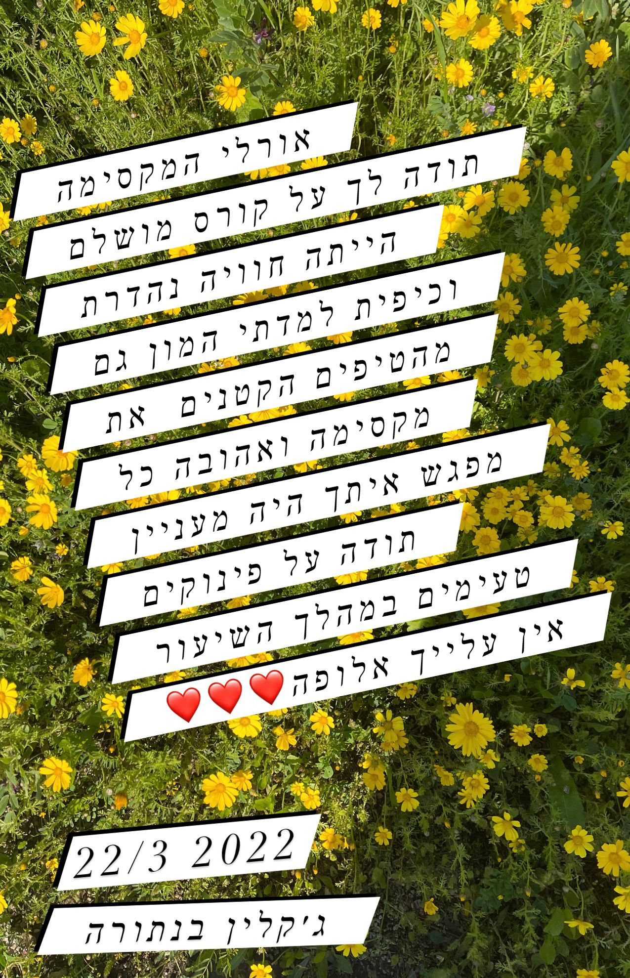 המלצה